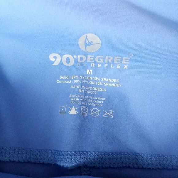 90 Degree By Réflex 6" Training Shorts Medium 144527 Women's - Picture 2 of 10